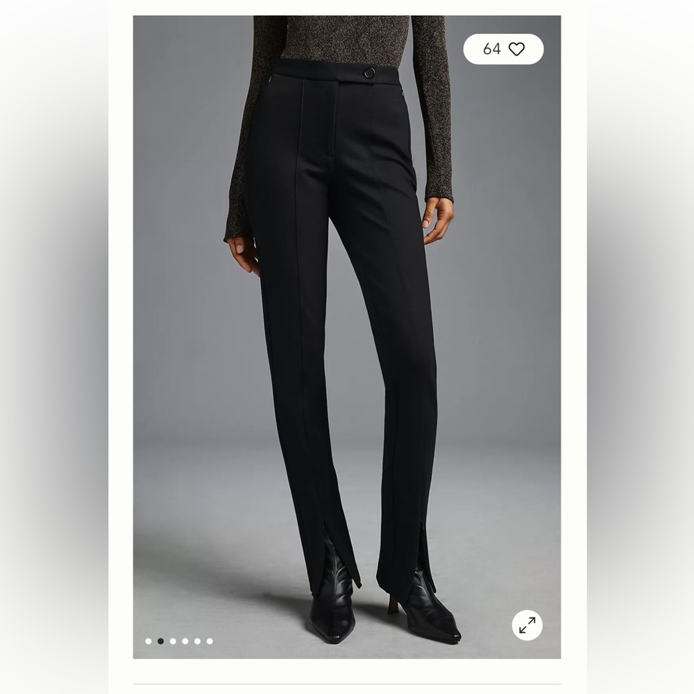 Maeve ankle zip pants